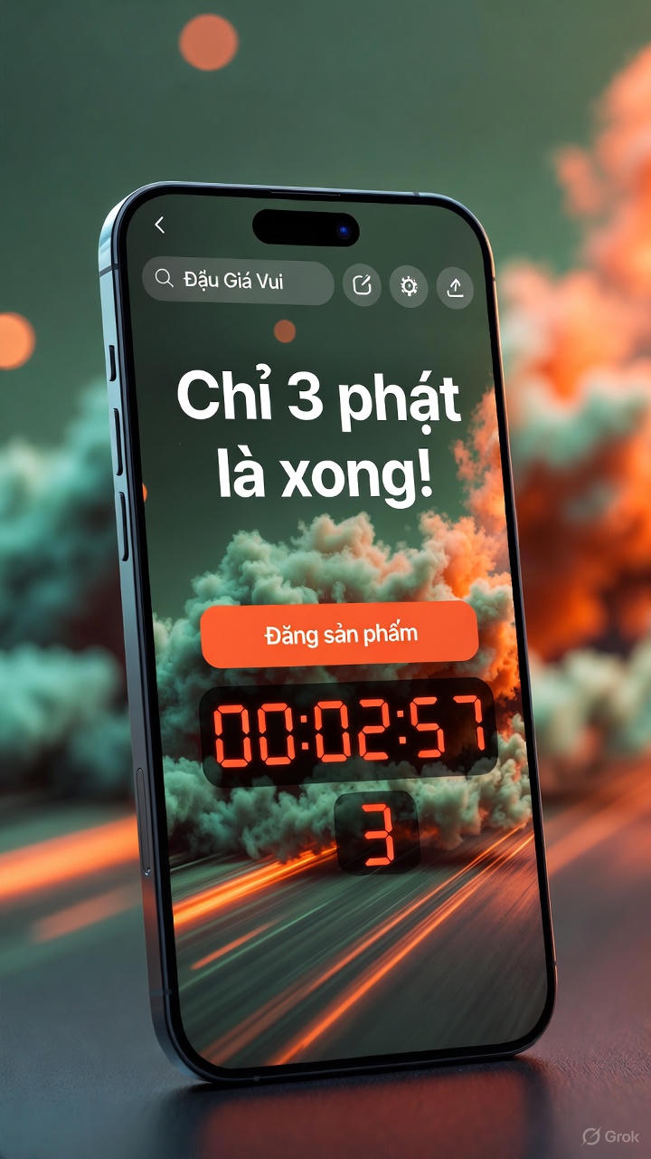 Hướng dẫn đăng bán hàng thanh lý nhanh nhất – Chỉ 3 phút là lên sóng đấu giá